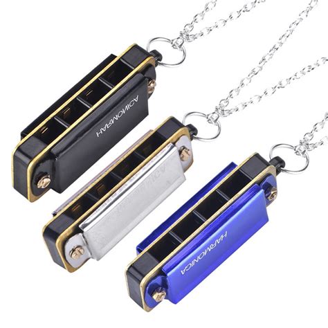 8 tones Harmonica Music Instrument Portable Harmonica, Mini Harmonica, Beginner learning for ...