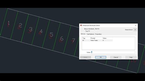 TEXTOS A BLOQUES En AutoCAD YouTube