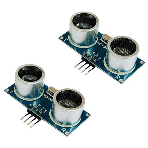 DIYables Lot de 2 capteurs à ultrasons HC SR04 pour Arduino ESP32