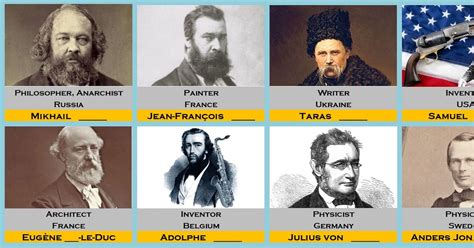 Memorable People Born In 1814 Quiz By Mucciniale