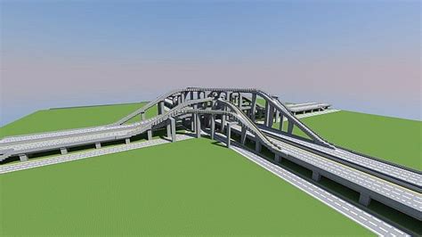 Freeway Interchange Minecraft Map