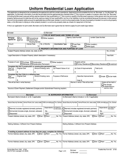 Fannie Mae Form Fillable Pdf Fill Out Sign Online Dochub