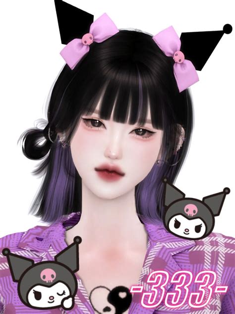 san333 sanrio hat in 2024 | Sims 4 anime, Sims 4 collections, Sims 4