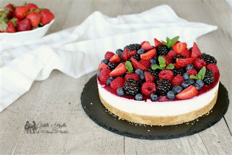 Cheesecake Ai Frutti Di Bosco Mille Ricette