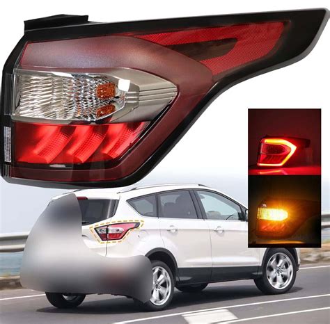 Outer Passenger Side Tail Light Brake Lamp For Ford Escape Kuga 2017