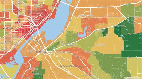 The Safest and Most Dangerous Places in East Peoria, IL: Crime Maps and ...