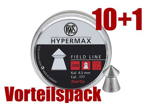 Vorteilspack Spitzkopf Diabolos Rws Hypermax Kaliber Mm G