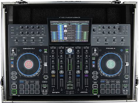 Odyssey Fzgsprime4 Case For Denon Dj Prime 4 And Prime 4