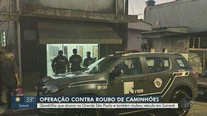 Quadrilha De Roubo De Cargas Presa Em Opera O Tinha Lista Espec Fica