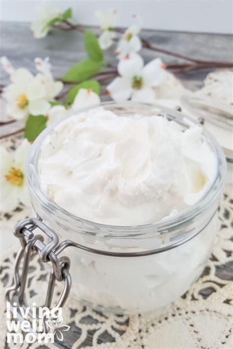 Homemade Face Cream Ultra Creamy Whipped Face Cream Living Well Mom