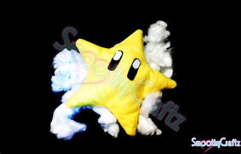 Star plush Inspired in Super Mario Series by Edaine on DeviantArt