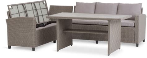 Set Muebles Jard N Agermose Plazas Con Almacenaje Natural Jysk