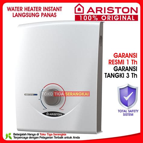 Jual Ariston Aures Easy Water Heater Listrik Instant Pemanas Air SB24E