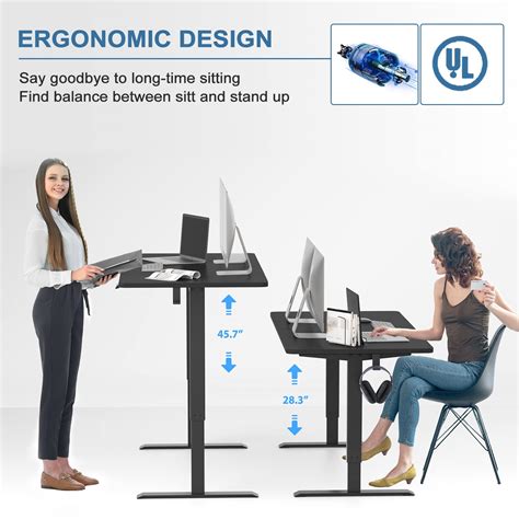 Snapklik Monomi Electric Height Adjustable Standing Desk X