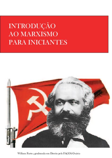 Pdf IntroduÇÃo Ao Marxismo Para Iniciantes William Fortes Graduando