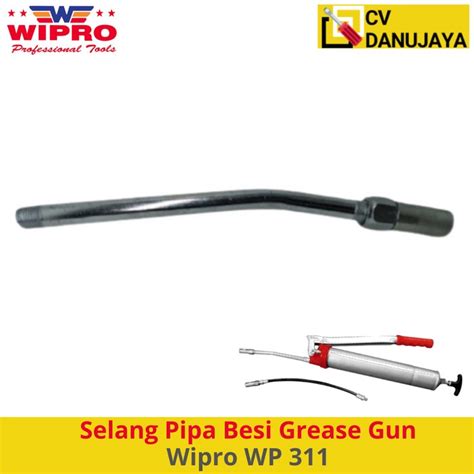 Jual Selang Slang Gemuk Oli Pipa Besi Grease Gun Wipro Wp Sparepart