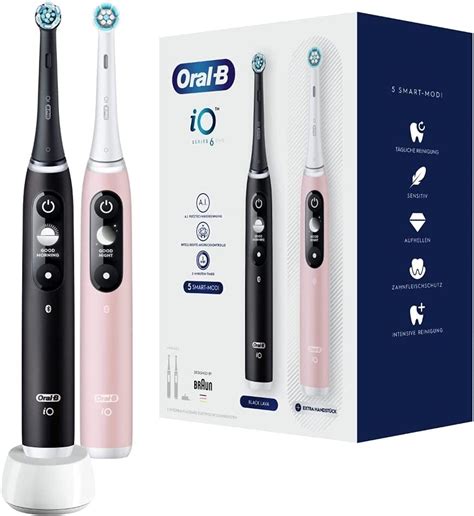 Braun Oral B Szczoteczka Elektryczna Io Series N Zestaw Duo Black