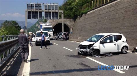 Incidente Sulla Statale 36 Ad Abbadia Traffico In Tilt Anche Sulla