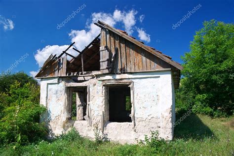 Broken house Stock Photo by ©zatvor 3623930