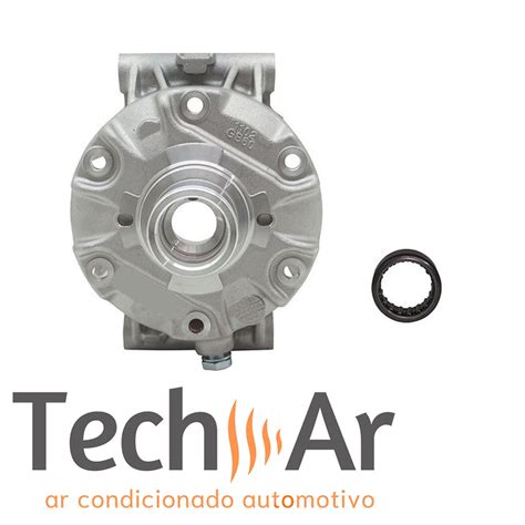 Tampa Dianteira Do Compressor Delphi Cvc Gm Corsa Celta Shopee Brasil