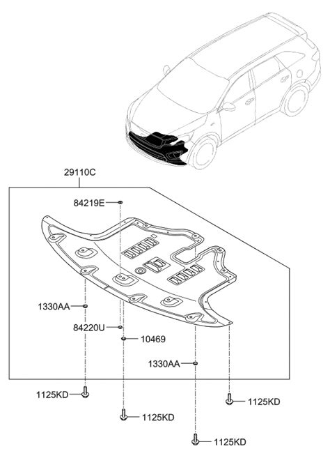 Kia Sorento Parts Diagram