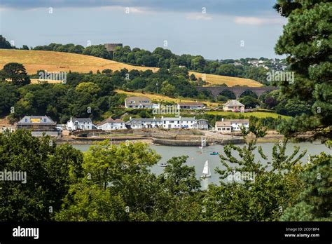 River Lynher And Antony Passage Cornwall Uk Stock Photo Alamy