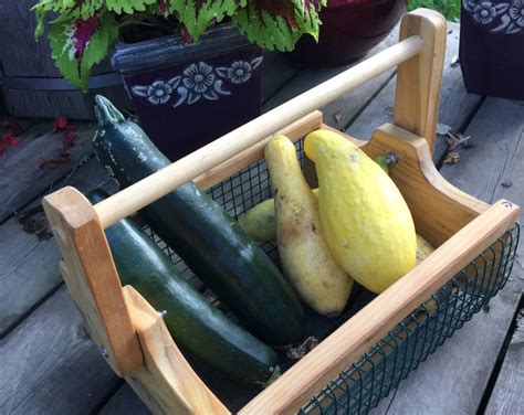 Large Harvester Garden Basket Etsy