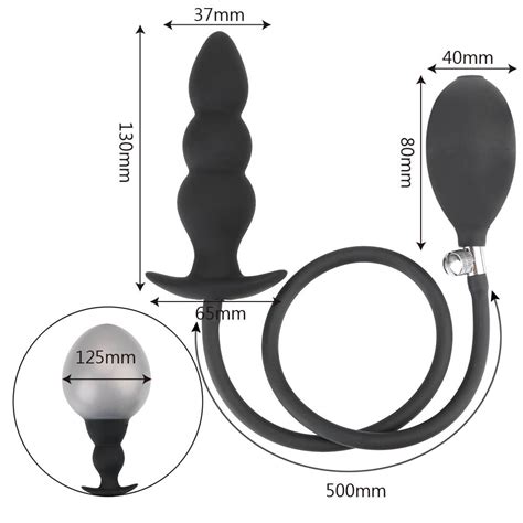 Super Large Inflatable Huge Big Anal Plug Max Cm Dildo Pump Anal