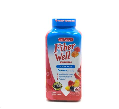 Vitafusion Fiber Well Sugar Free Gummies Sky Pharmacy