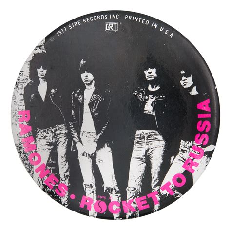 The Ramones Rocket to Russia | Busy Beaver Button Museum