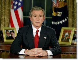 President Bush Addresses The Nation