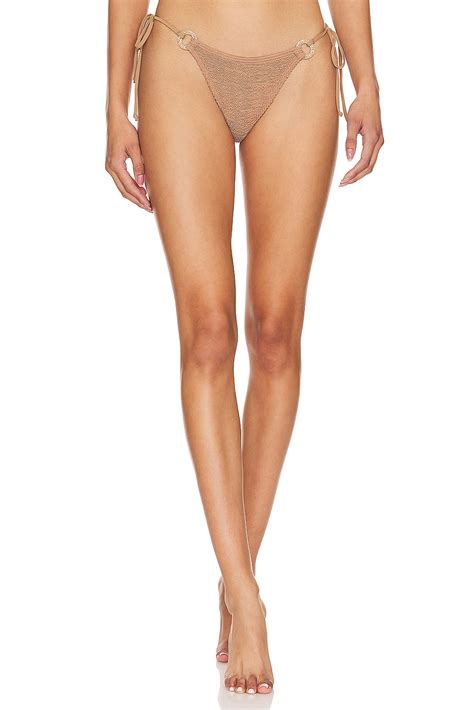 Bond Eye Ring Serenity Brief Bikini Bottom In Hazelnut REVOLVE