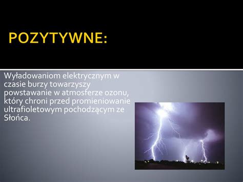 Ppt Wp Yw Zjawiska Elektryzowania Cia Na Ycie Cz Owieka