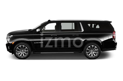 2024 Chevrolet Suburban Premier 5 Door Suv Side View Car Pics Izmostock