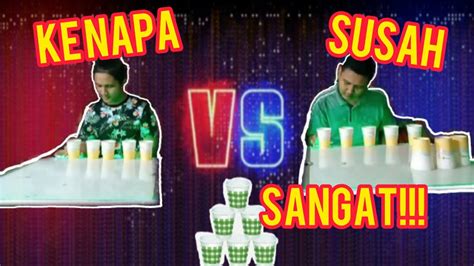 CUP FLIP CHALLENGE ADA PERGADUHAN BERLAKU YouTube