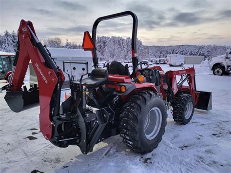 Mahindra Hst W Ldr Bh Tractor Union Trailer Power