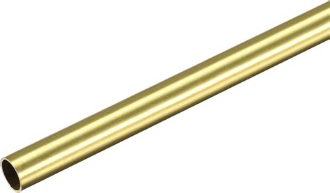 Uxcell Brass Tube 9mm Od X 0 5mm Wall Thickness X 400mm Length Seamless Round Metal