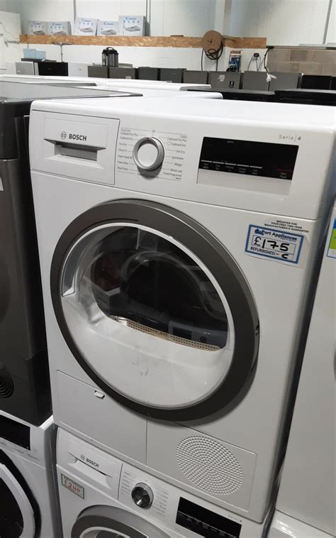 Bosch Serie Kg Condenser Dryer White