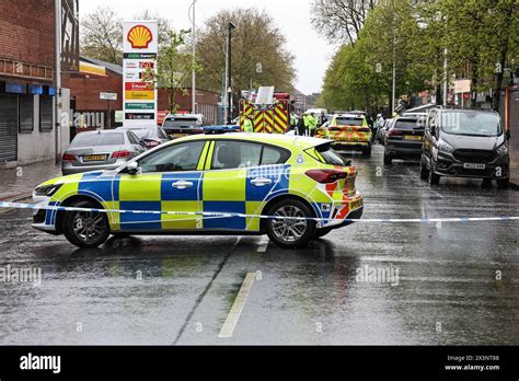 Four Fire Engines And Fire Rescue Services Multiple Ambulances And