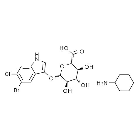5 溴 4 氯 3 吲哚基 β D 葡糖苷酸环己胺盐CAS 114162 64 0湖南汇百益厂家直销