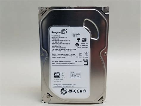 500 GB Seagate Hard Disk - Seagate HDD Latest Price, Dealers ...
