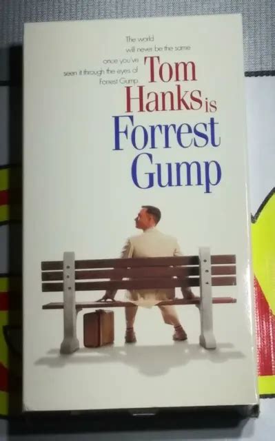 Forrest Gump Vhs Video Tape Tom Hanks Robin Wright Sally Field Movie