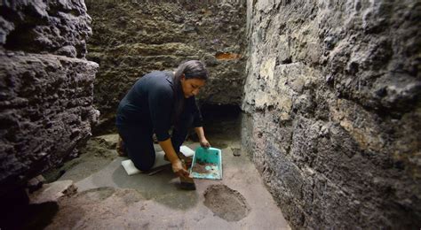 Mexiko Schädelfunde in Azteken Ruine zeugen von grausamem Opferkult