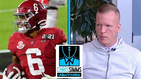 Chris Simms Top 6 2021 NFL Draft WR Rankings Chris Simms Unbuttoned