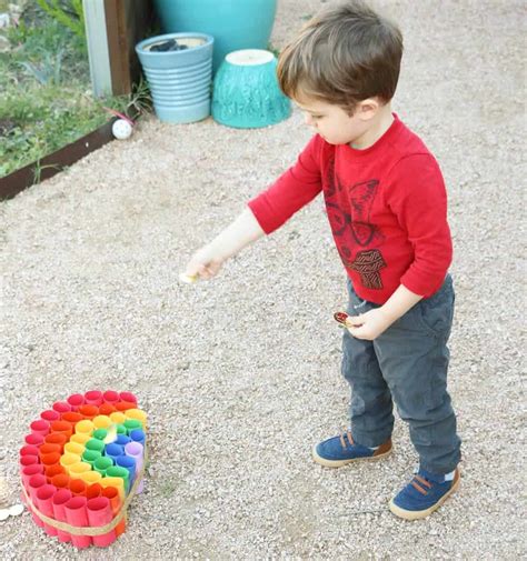 St Patricks Day Rainbow Coin Toss Game I Heart Nap Time