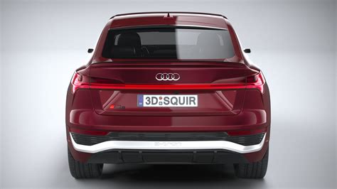 Audi Q Sline E Tron Sportback Modelo D Ds C D Fbx