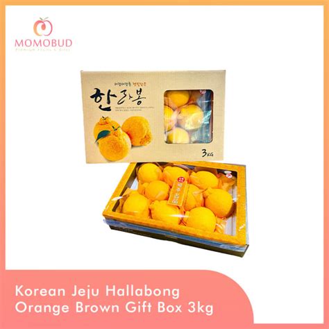 Korean Jeju Hallabong Orange T Box 3kg Lazada Singapore