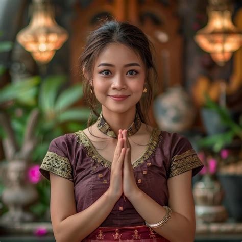 Premium Photo Young Indonesian Woman Portrait