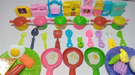 4 Minutes Diy Unboxing Mini Kitchen Set Toy Collection Mini Plastic