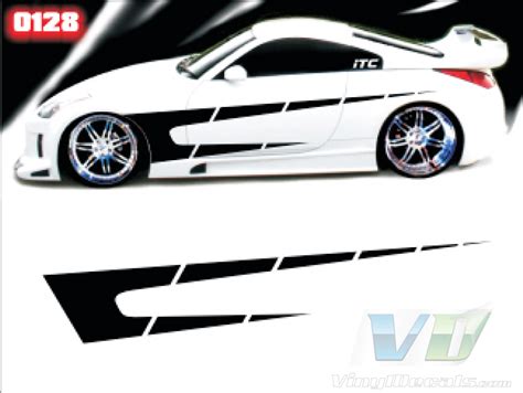 Retro Style 128 Vinyl Vehicle Graphic Kit